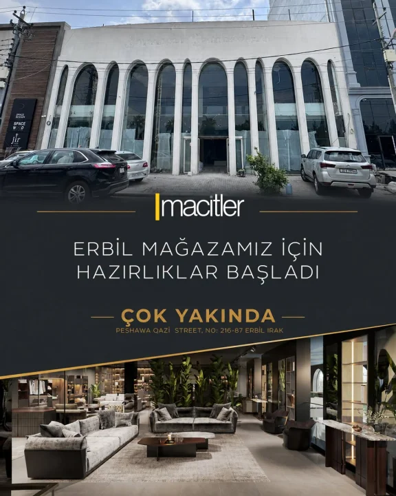 Türk Mobilya Tasarımı Erbil'de Yeni Bir Deneyim Alanıyla Buluşuyor
